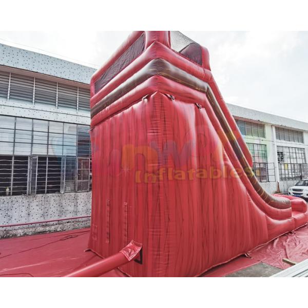 Red Bouncy Castle Bounce House Outdoor Inflatable Water Slides Multi Color