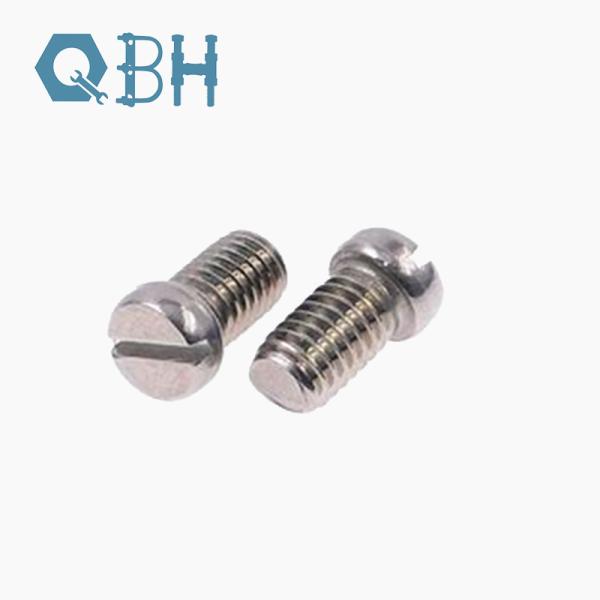 DIN920 Small Head Slotted Pan Head Screw