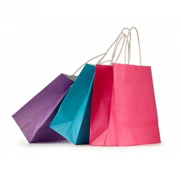 Биодеградабле напечатанная пластмасса бумажных мешков Крафт/водостойкие покрытия доступные