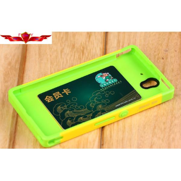 Sony L36H Cover Cases PC+Silicone 2IN1 Multi Colors Good Quality