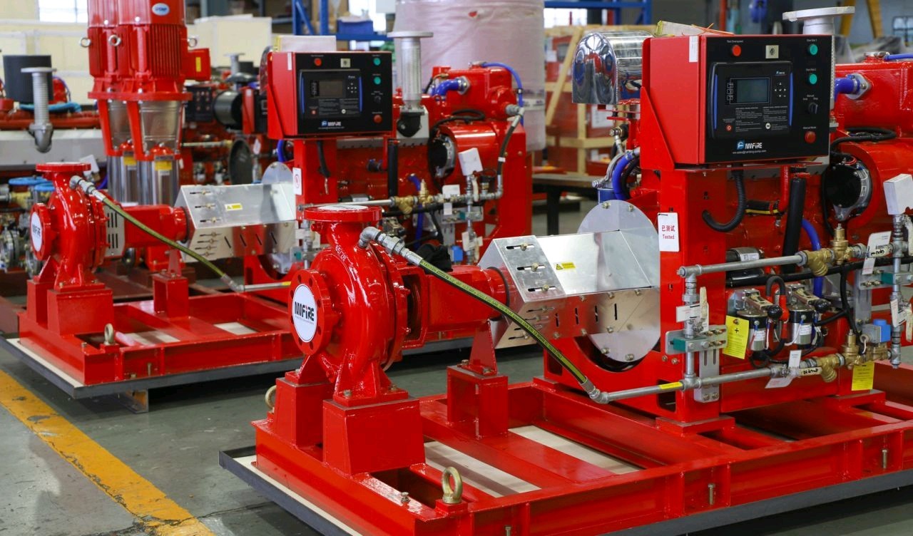 NFPA20 пожарный насос всасывания конца UL FM для больницы