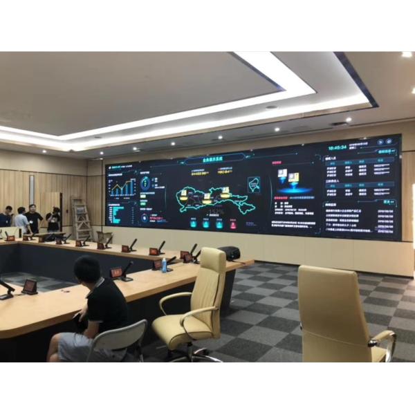 Внутренний литой алюминий P2.5mm LED видеостены высокая скорость обновления