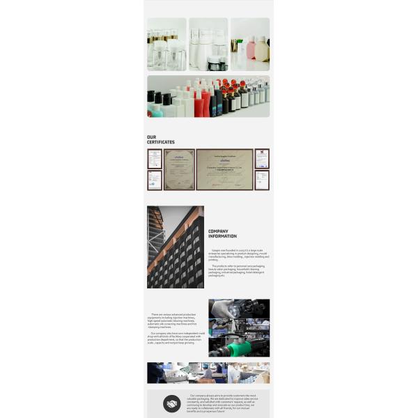 500ml customised luxury pet plastic Body Wash Lotion container transparent shampoo bottles
