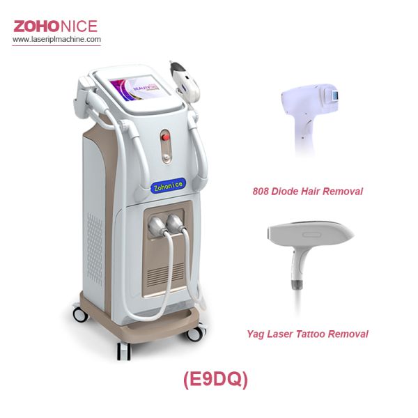 Pain Free 808nm Diode Laser Hair Removal Machine Stationary Style 2000W