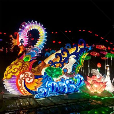 Zigong Arts traditionnels chinois de la lanterne pour le Nouvel An / Fête