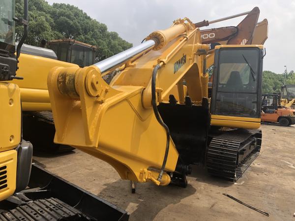 Komatsu PC60 Used Excavator With A Push Knife Digger Zero Tail Swing
