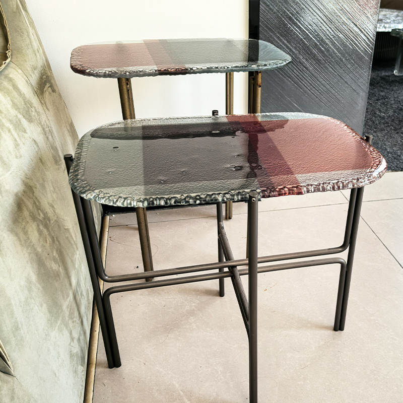 Hot-melt Glass Tabletop | Art Textured Panel, Reshape Space Aesthetics