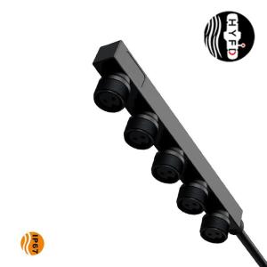 IP67 1 em 5 paralelizam para fora o conector M15 de 2.35mm