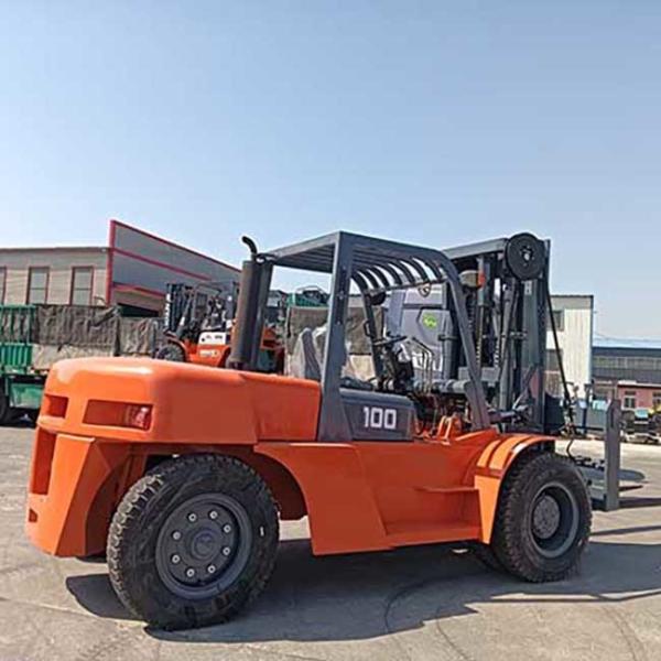 XICHAI 6110 Diesel Engine Forklift 6 Cylinders 10000kg FD100 Diesel Lift Truck
