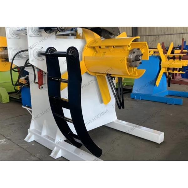 Гидравлическая машина 3KW Decoiler металла 5T свертывает спиралью управление Decoiler автоматическое