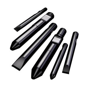 Excavator Hydraulic Breaker Chisel Tool Blunt Wedge Type 68mm 135mm 140mm
