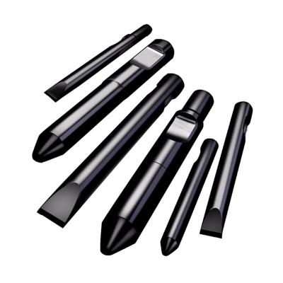 Excavator Hydraulic Breaker Chisel Tool Blunt Wedge Type 68mm 135mm 140mm