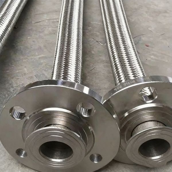 Marine Grade Metal Flange Braided Hose With Secure Connection And Abrasion Resistance