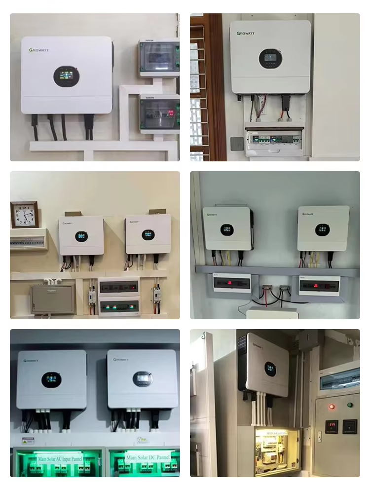 Growatt 6Kw Off Grid Solar Inverter Spf 6000Es With 2 Mppt Trackers