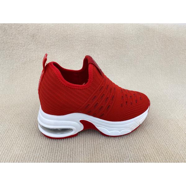 Red Ladies Flatform Loafers Summer Women'S Casual Comfortable Platform Loafers