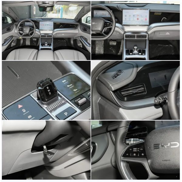 2026 BYD Seal 07 DM-i PHEV Sedan 1.5L/1.5T 160kW/200kW 135km/230km EV Range 1585km Combined 3.2L Fuel L2++ ADAS Global Export