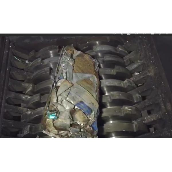 JF600 Four Shaft Shredder for 200L Waste Drum