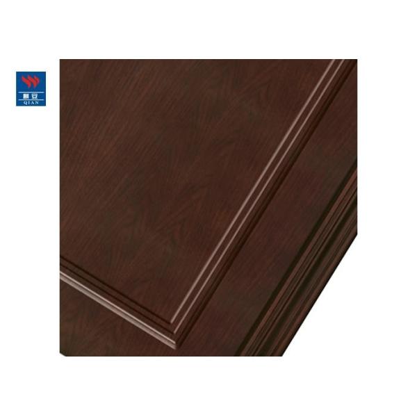 Interior Fire Rated Solid Wooden Door With Clear Lacquer Finished