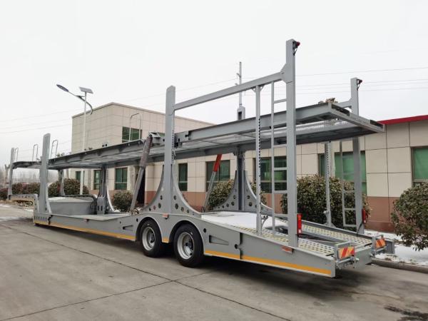 自動ダンピング 強化安定性 2 軸車用トレーラー 安全な車両牽引とABS