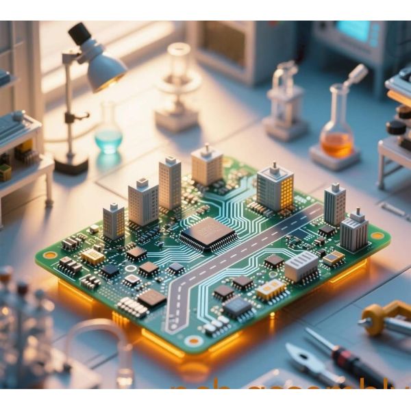 AOI Testing Communication Electronic Circuit Board with High Signal Integrity