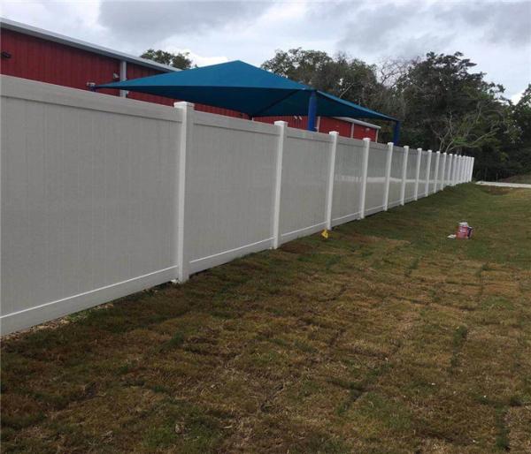 Landscaper rígido branco Vinyl Picket Fence de For Home Sercurity da cerca de piquete do vinil