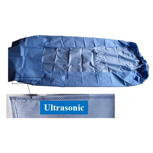 SMS+PE Waterproof Medical Bed Cover For Mattress 2 Layer
