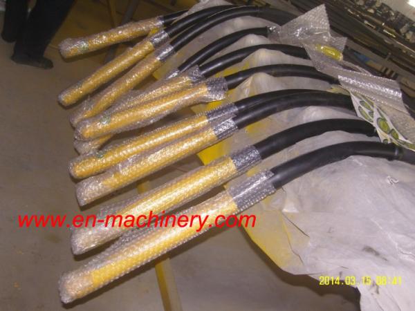 Chinese Concrete Vibrator Flexible Shaft Parts Needle Electric Poker Vibrator Hose Vibrator