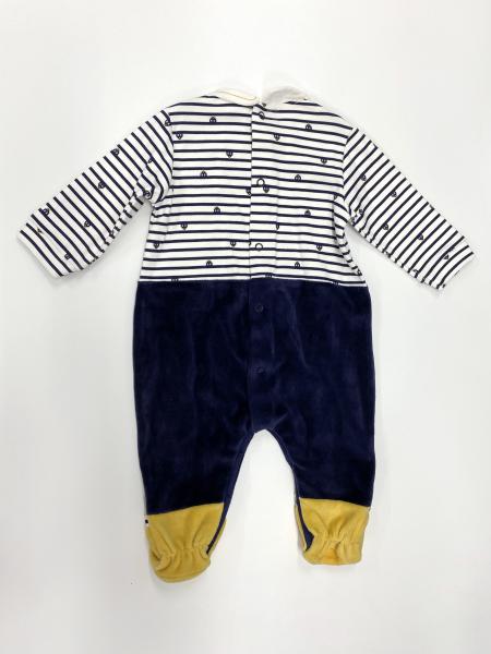 Long Sleeve Cute Baby Rompers Romper Yarn Dyed Ring Snaps