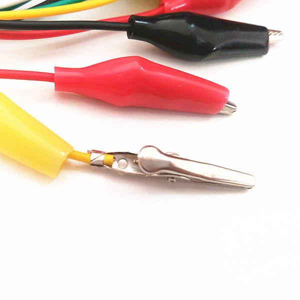 Alligator Clip Industrial Wiring Harness 50cm Electrical Double Ended Roach Clip