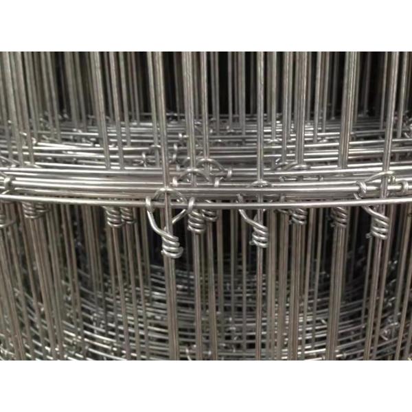 2.5mm Mesh Height 96 Inches Fixed Knot Fence Machine , Deer Fence Machine