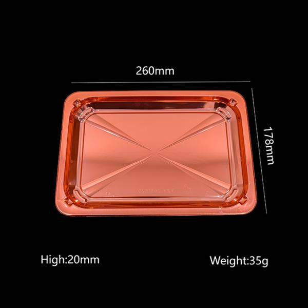 High Atmosphere Barrier Thermoformed PET Sushi Tray