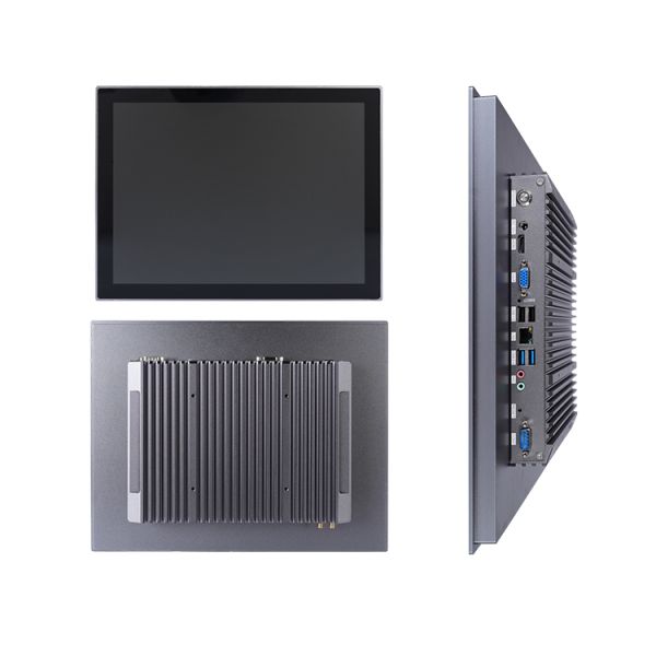 Huiyuan 10.4 Front Panel 10-Point Touch Screen 1920x1080 Industrial Monitor IP65 Waterproof 1 Year Warranty for Kiosk Medical