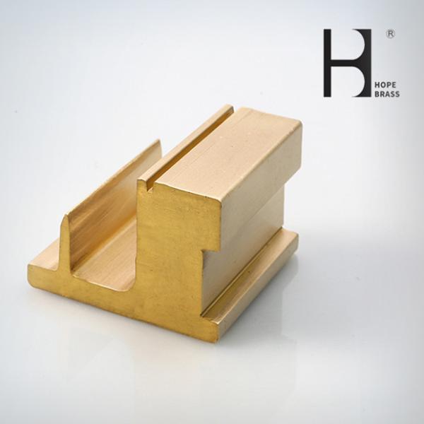 Brass Alloy Industrial Durable Copper Extrusion Profiles 5mm to 180mm C38500 C3604 C3603 CuZn39Pb2 ODM OEM