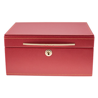Watch Storage Leather Jewelry Box High Durability Custom Logo Easy To Use