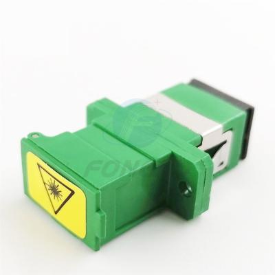Adaptadores óticos fibra simples direta do obturador do Sc do único modo do produto da fábrica da auto