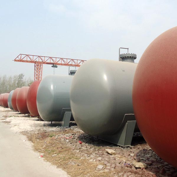 100m3 198 Degree LPG Gas Storage Tank Bullet 14bar