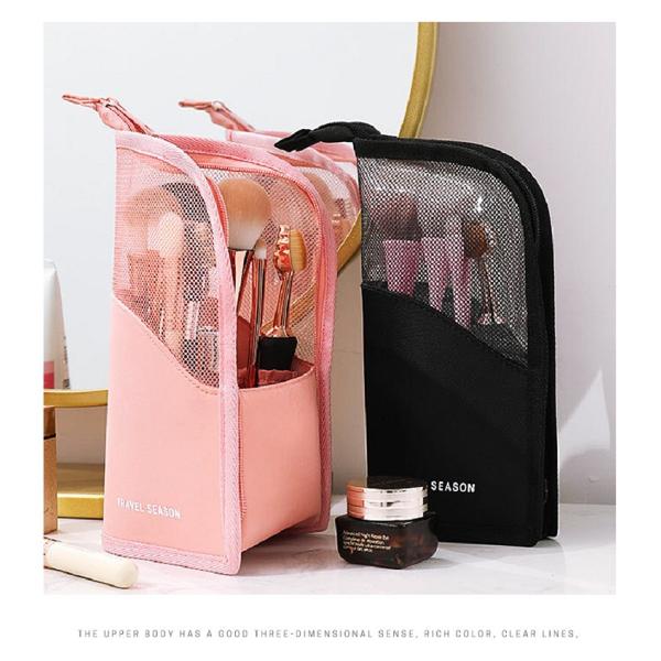 Zipper Closure Makeup Brushes Holder for Customized Promotion and OEM/ODM Acceptance