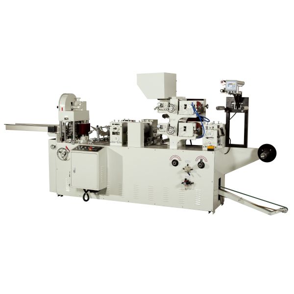 380V / 50Hz Pocket Tissue Machine 1/6 Folded Cotton Tissue Machine Labor Saving