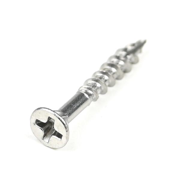 Stainless Steel304 25mm Phillips Flat Head Wood Chipboard Screw for Precise Fastening