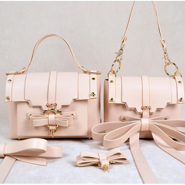 2016 new Korean fashion shoulder diagonal bag ladies handbag Bow