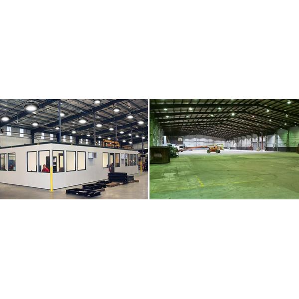 Die casting aluminum led low bay lighting fixtures , outdoor led highbay 80W