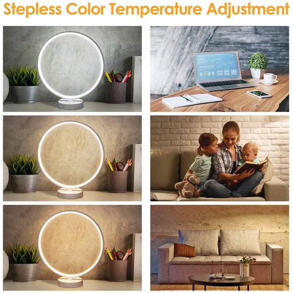 10000 Lux Smart Light Therapy Lamp APP Control Sad Table Lamps With Adjustable Timer