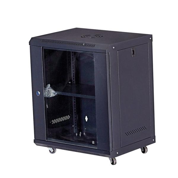 12U Wall Mounted Network Cabinet with Mesh Door 530*400*600 IP20 Protection Level Made