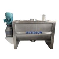 Machine de mélangeur à ruban industriel de transformation alimentaire à pagaie avec 20 à 100 tr / min