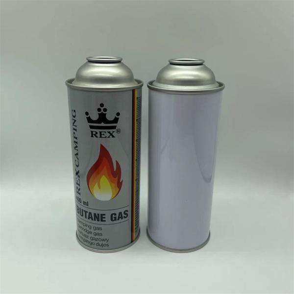 Outdoor Activities Butane Gas Canister with Straight Wall Tinplate