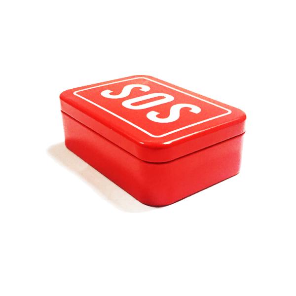 SOS outdoor Multi tool tin metal case camping survival Kit 8 Pieces set survival tools