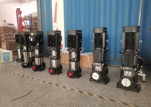 Bomba de impulsionador de vários estágios vertical de aço inoxidável da água de 304 316 Grundfos