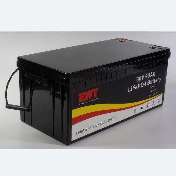 36V 90AH Lifepo4 Battery For Golf Cart Forklift Electric Scooter Solar