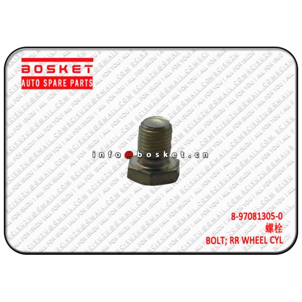 8970813050 8-97081305-0 Rear Wheel Cylinder Bolt For Isuzu 700P 4HK1