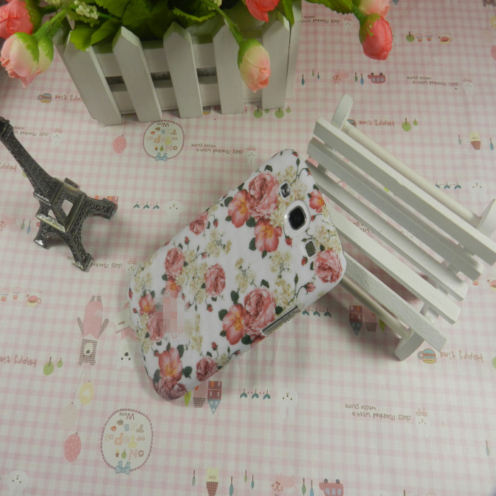 Vintage Floral Hard Shell Case For Samsung Galaxy S3 i9300